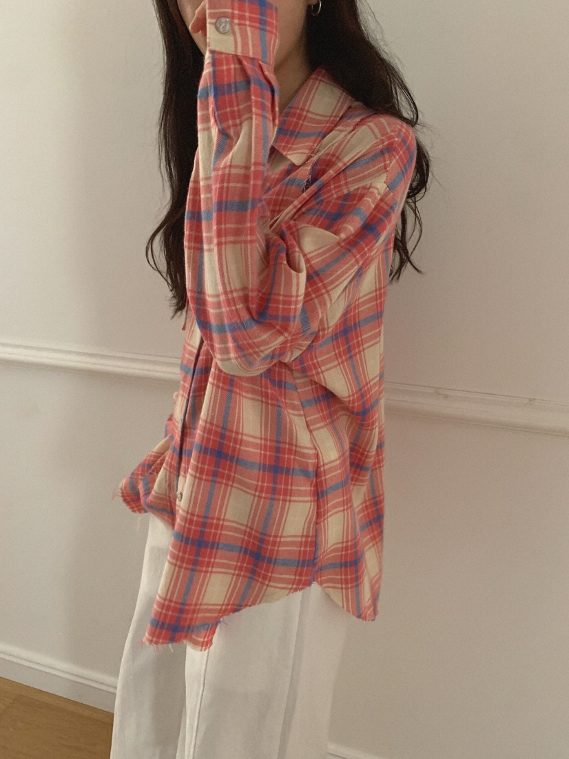 SLAT韓國直郵㊣女裝新款休閑真品25秋夏推薦時尚襯衫蕾絲衫UNICO-p襯衫/蕾絲衫