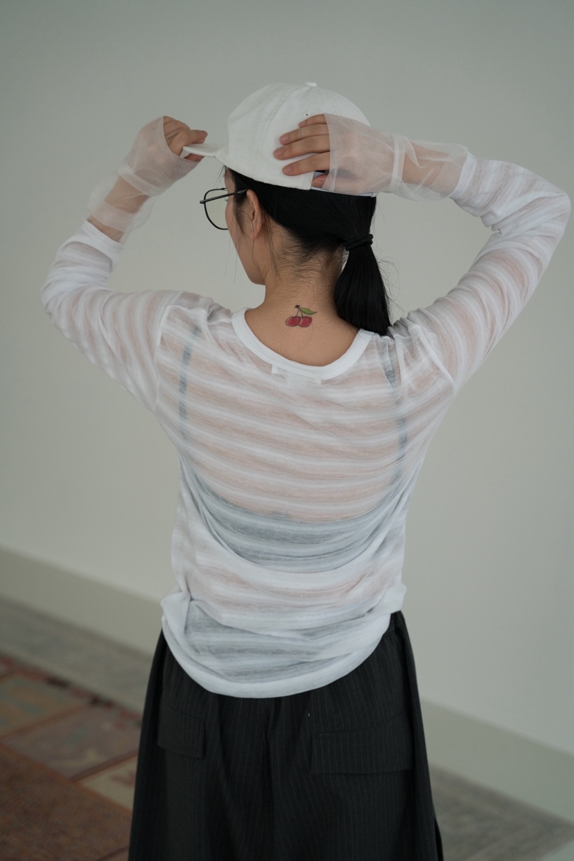 FRANC—L韓國直郵㊣女士新款推薦熱賣休閑人氣職業25秋夏長袖T恤FRANC長袖T恤