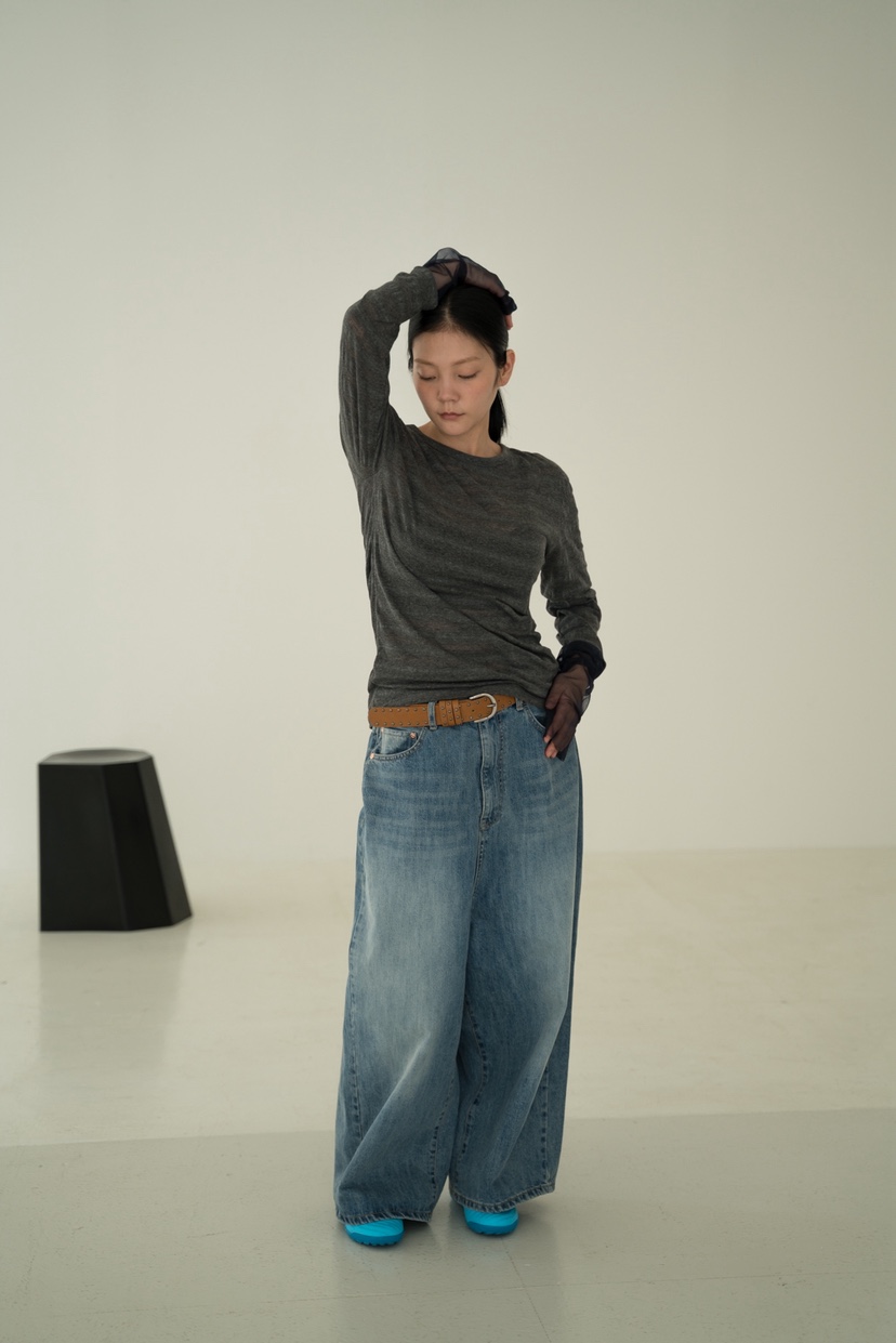 FRANC—L韓國直郵㊣女士新款推薦熱賣休閑人氣職業25秋夏長袖T恤FRANC長袖T恤