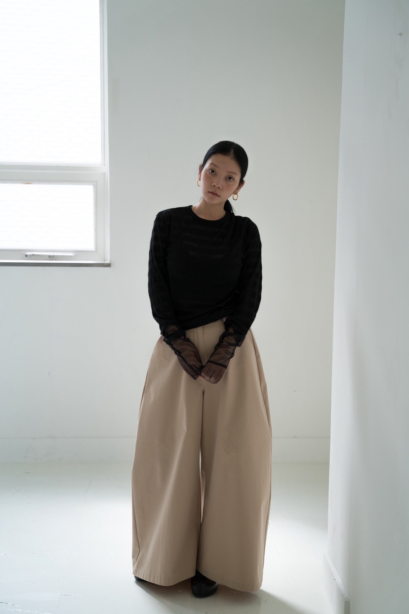 FRANC—L韓國直郵㊣女士新款推薦熱賣休閑人氣職業25秋夏長袖T恤FRANC長袖T恤