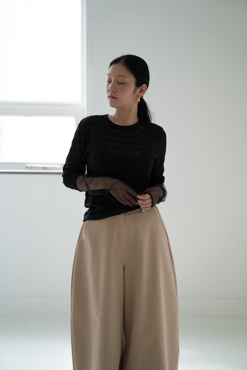 FRANC—L韓國直郵㊣女士新款推薦熱賣休閑人氣職業25秋夏長袖T恤FRANC長袖T恤