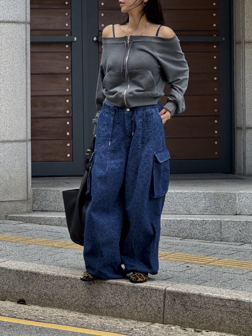 SUNDER MARKET東大門㊣代購女裝新款時尚人氣休閑褲含腰包SUNDER MARKET休閑褲