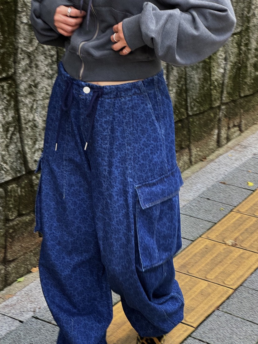 SUNDER MARKET東大門㊣代購女裝新款時尚人氣休閑褲含腰包SUNDER MARKET休閑褲