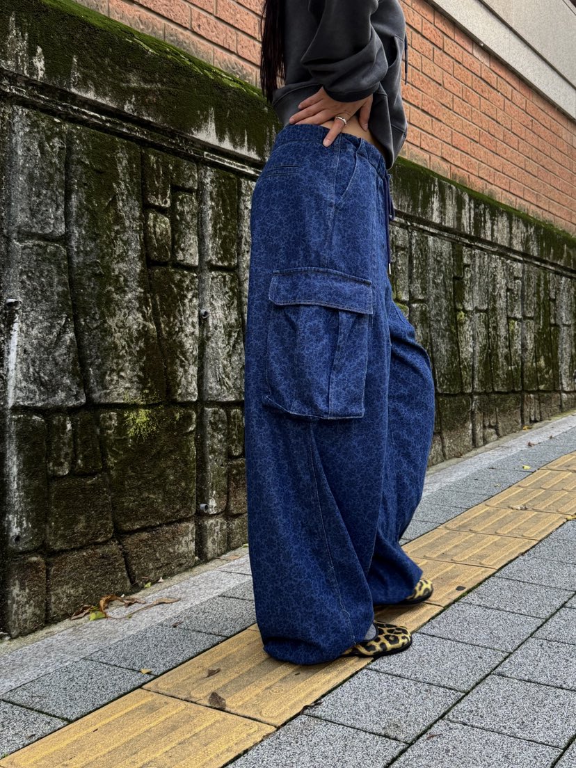 SUNDER MARKET東大門㊣代購女裝新款時尚人氣休閑褲含腰包SUNDER MARKET休閑褲