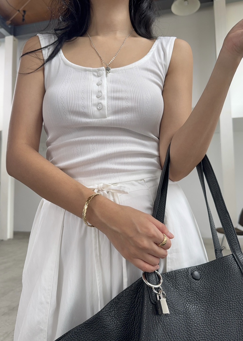 OUPPT東大門㊣直郵女士新款真品人氣推薦25秋夏吊帶背心不含內搭OUPPT吊帶/背心