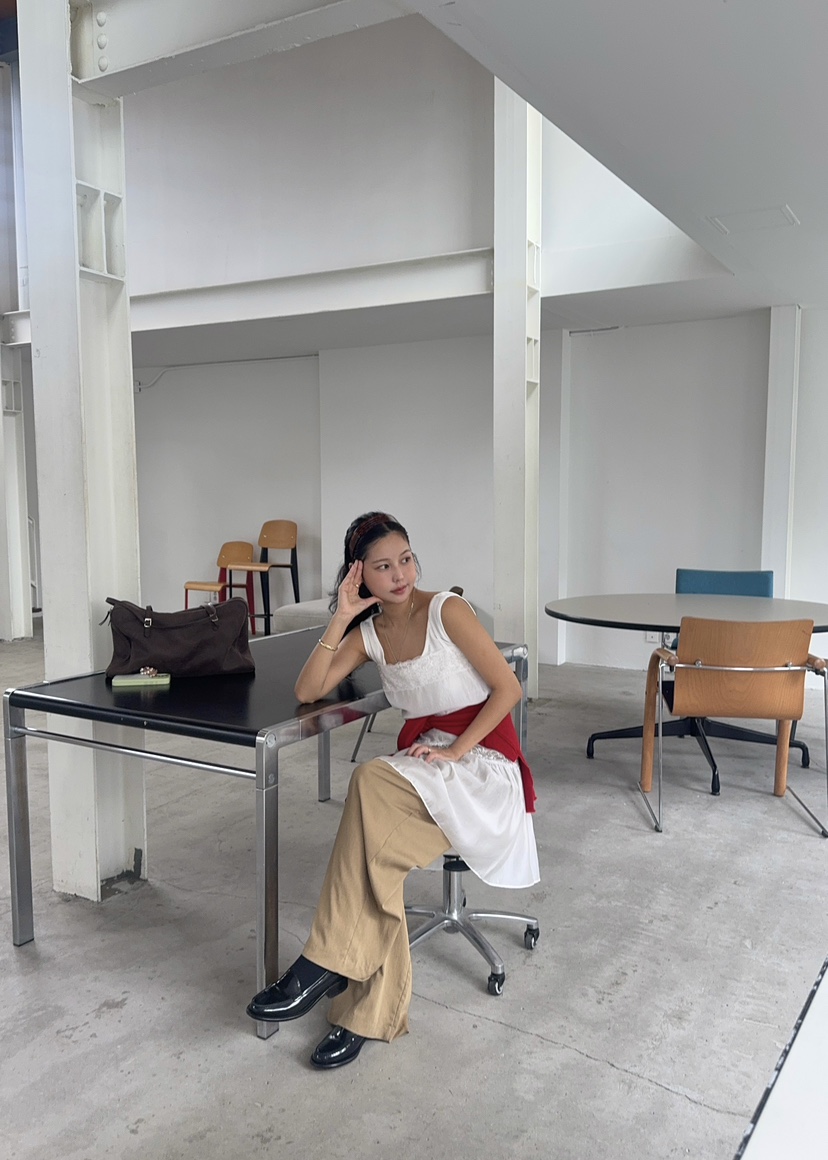 OUPPT東大門㊣實拍女士新品熱賣25秋夏推薦休閑連衣裙不含內搭OUPPT連衣裙