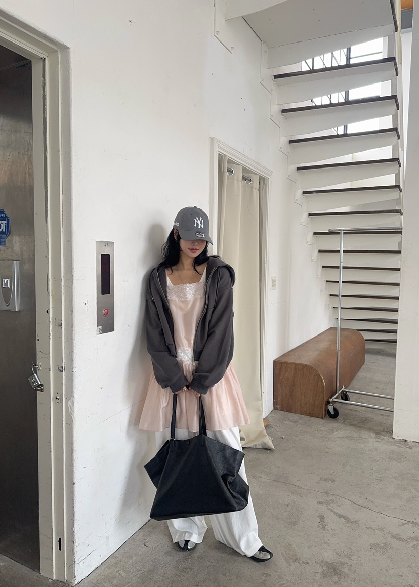 OUPPT東大門㊣實拍女士新品熱賣25秋夏推薦休閑連衣裙不含內搭OUPPT連衣裙