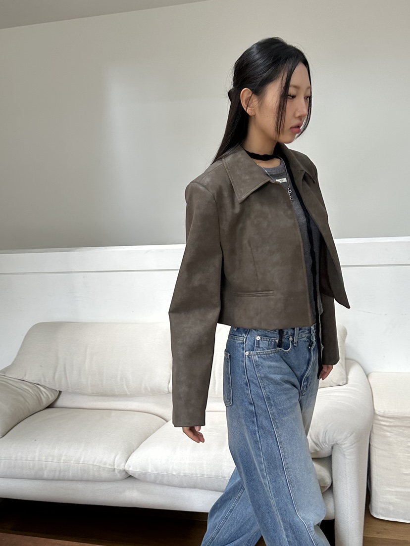 I MFACT韓國代購㊣女裝新款時尚熱賣推薦休閑人氣真品夾克I MFACT夾克