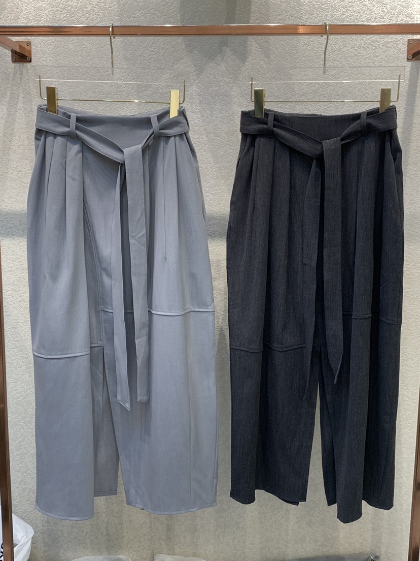 SYMBOL韓國直郵㊣女裝新品真品休閑25秋夏時尚推薦長裙含腰帶SYMBOL長裙