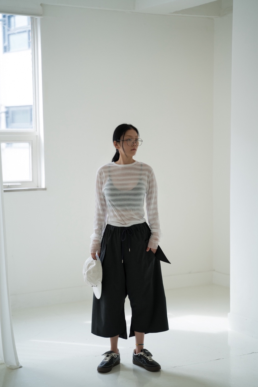 FRANC—L韓國代購㊣女裝新品職業25秋夏人氣真品時尚休閑褲FRANC休閑褲