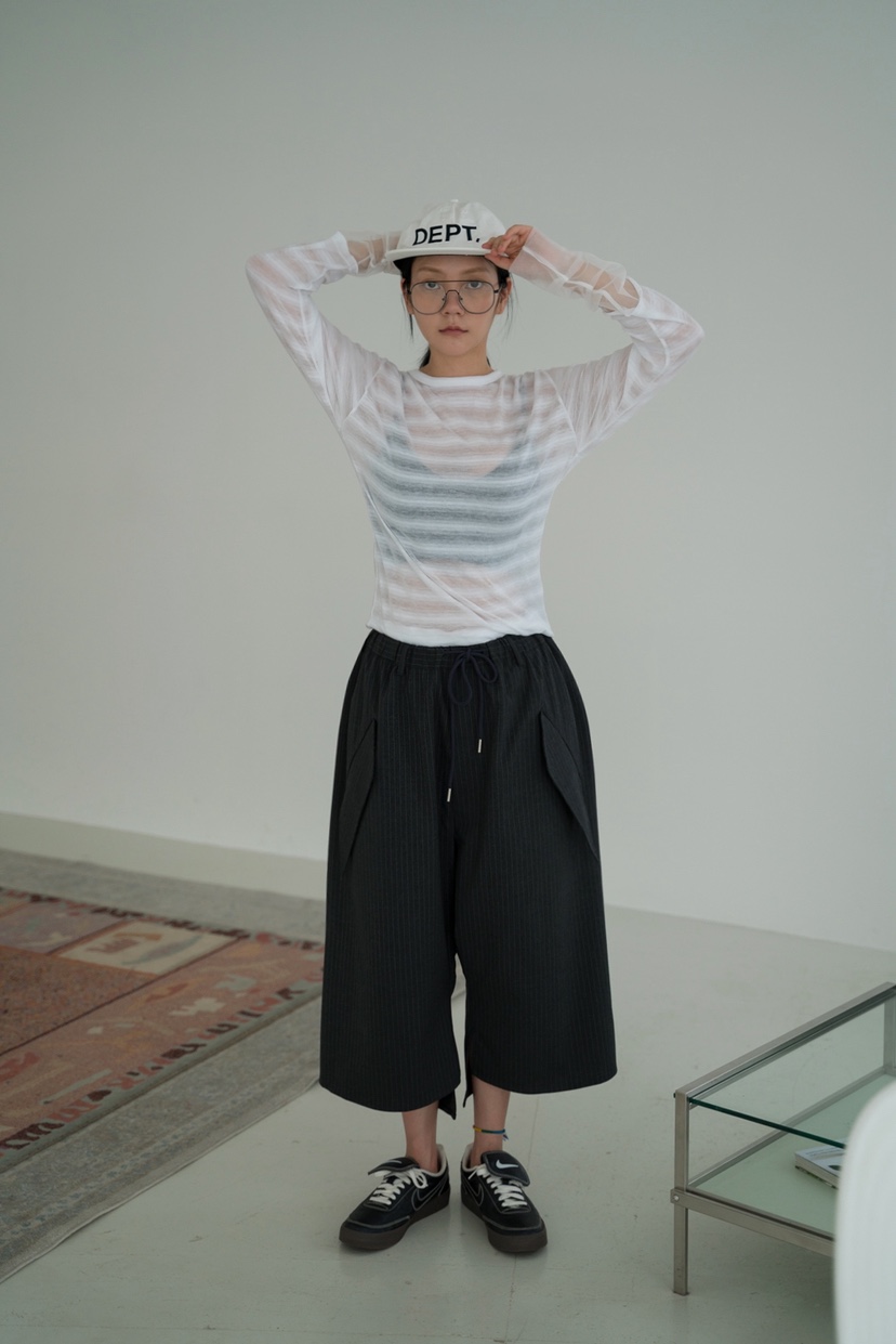 FRANC—L韓國代購㊣女裝新品職業25秋夏人氣真品時尚休閑褲FRANC休閑褲