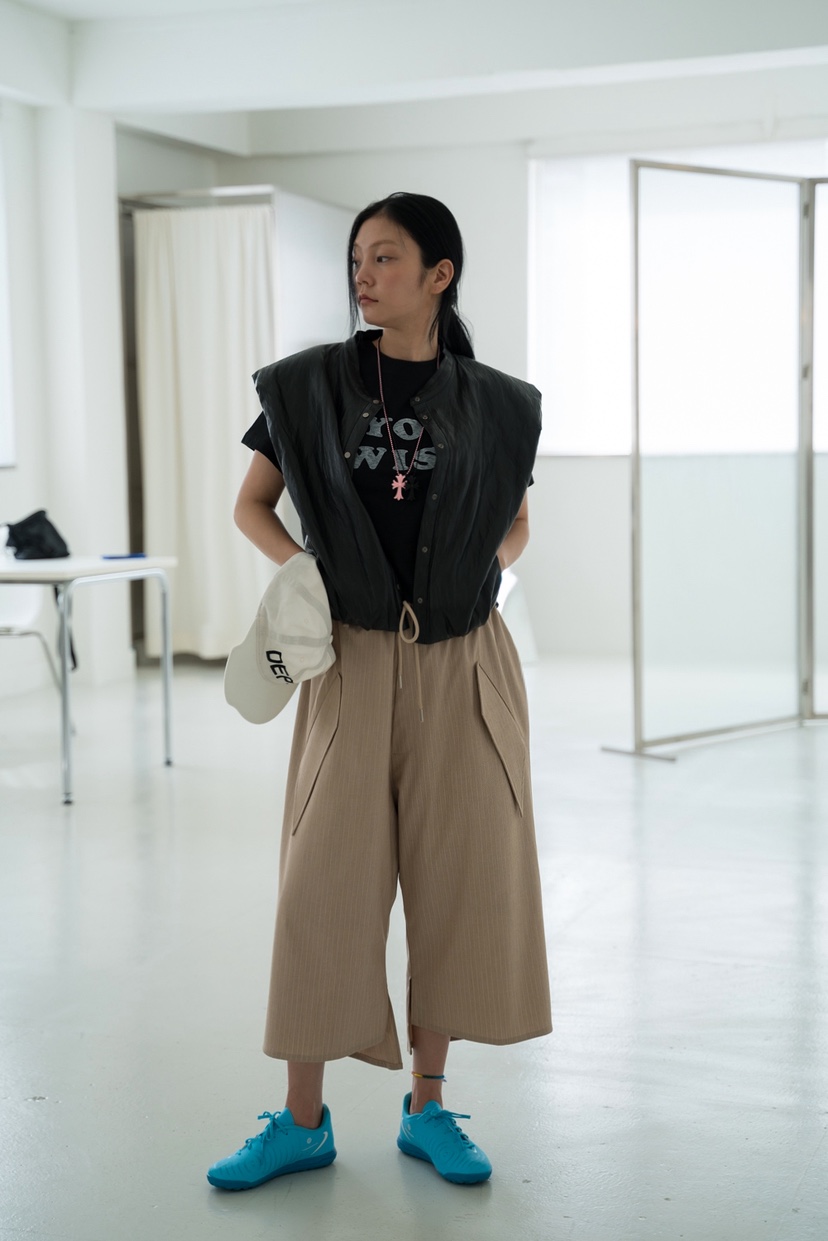 FRANC—L韓國代購㊣女裝新品職業25秋夏人氣真品時尚休閑褲FRANC休閑褲