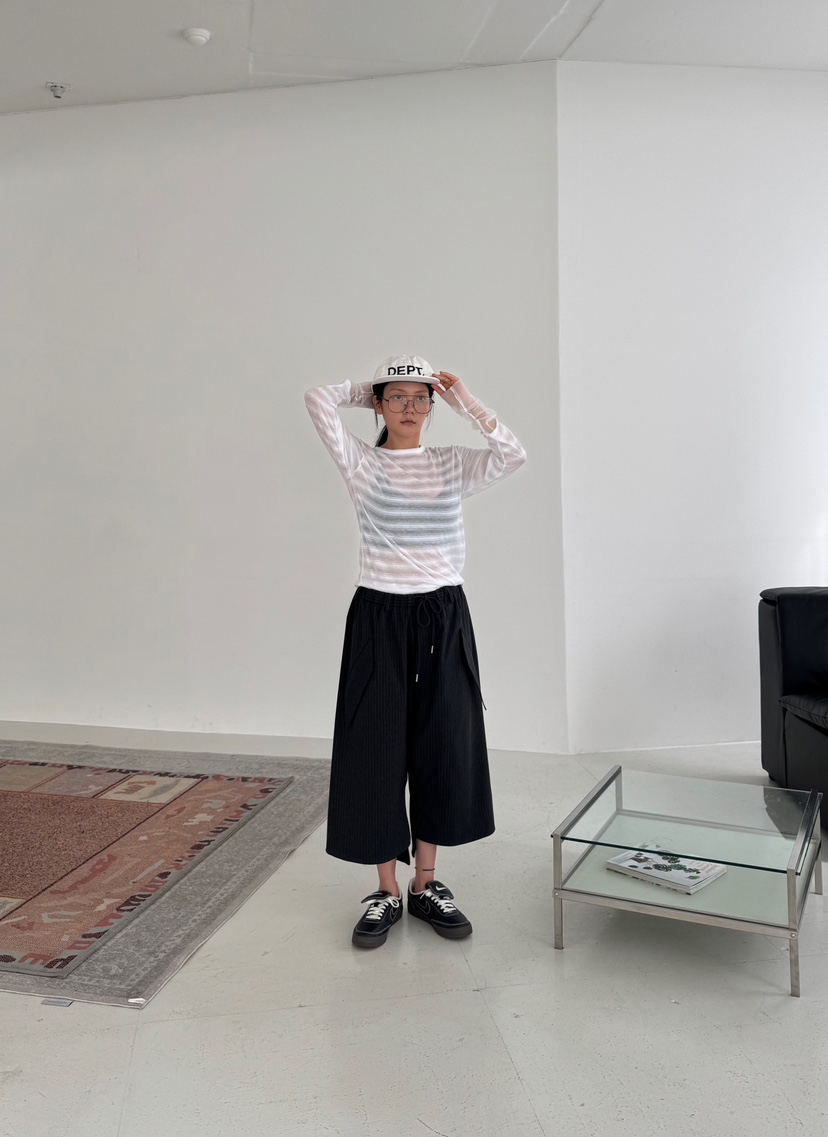 FRANC—L韓國代購㊣女裝新品職業25秋夏人氣真品時尚休閑褲FRANC休閑褲