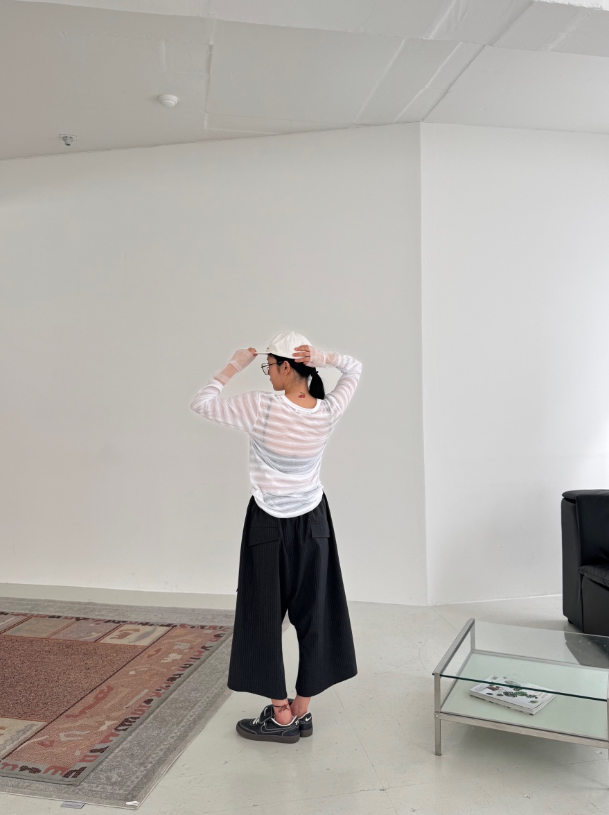 FRANC—L韓國代購㊣女裝新品職業25秋夏人氣真品時尚休閑褲FRANC休閑褲