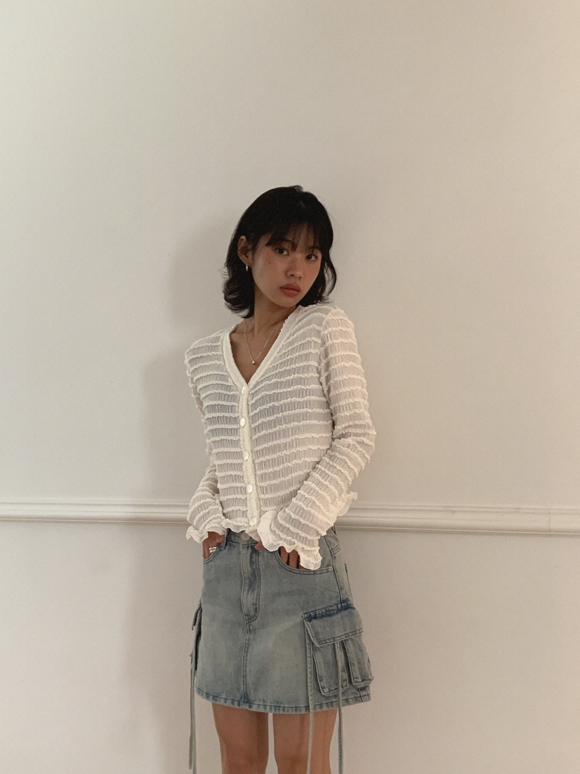 SLAT韓國直郵㊣女士新款人氣25秋夏時尚推薦職業真品針織衫UNICO-p針織衫