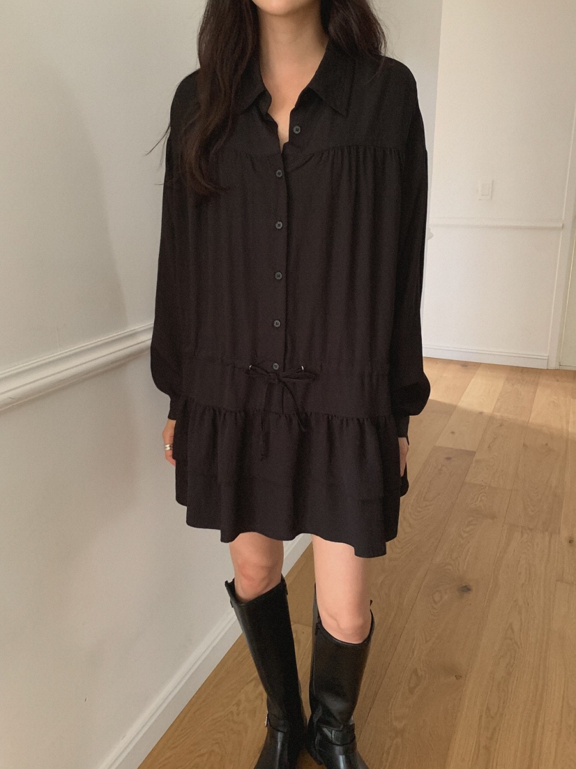 SLAT東大門㊣直郵女裝新款推薦熱賣職業休閑時尚25秋夏連衣裙UNICO-p連衣裙