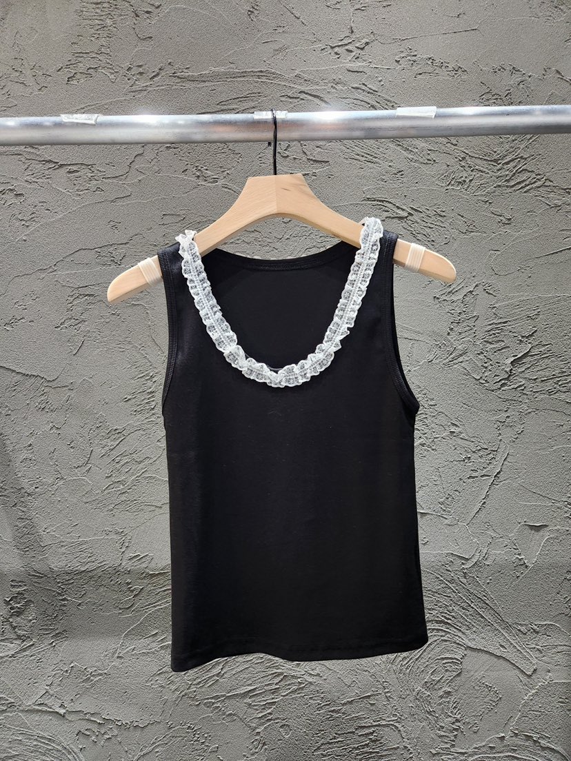 BLACK RIBBON-A東大門㊣代購女裝新品熱賣25秋夏吊帶背心BLACK RIBBON-A吊帶/背心圖色1