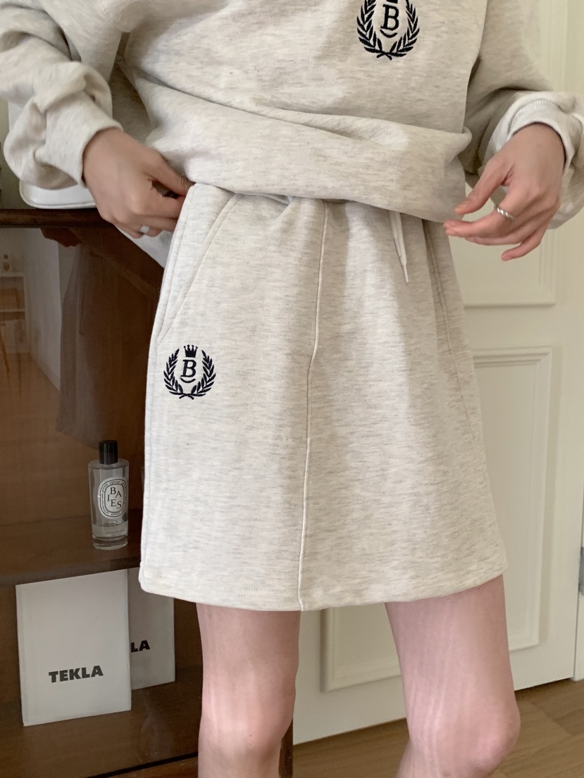 BOUND.A韓國代購㊣女裝新款時尚職業休閑25秋夏熱賣套裝刺繡BOUND.A套裝