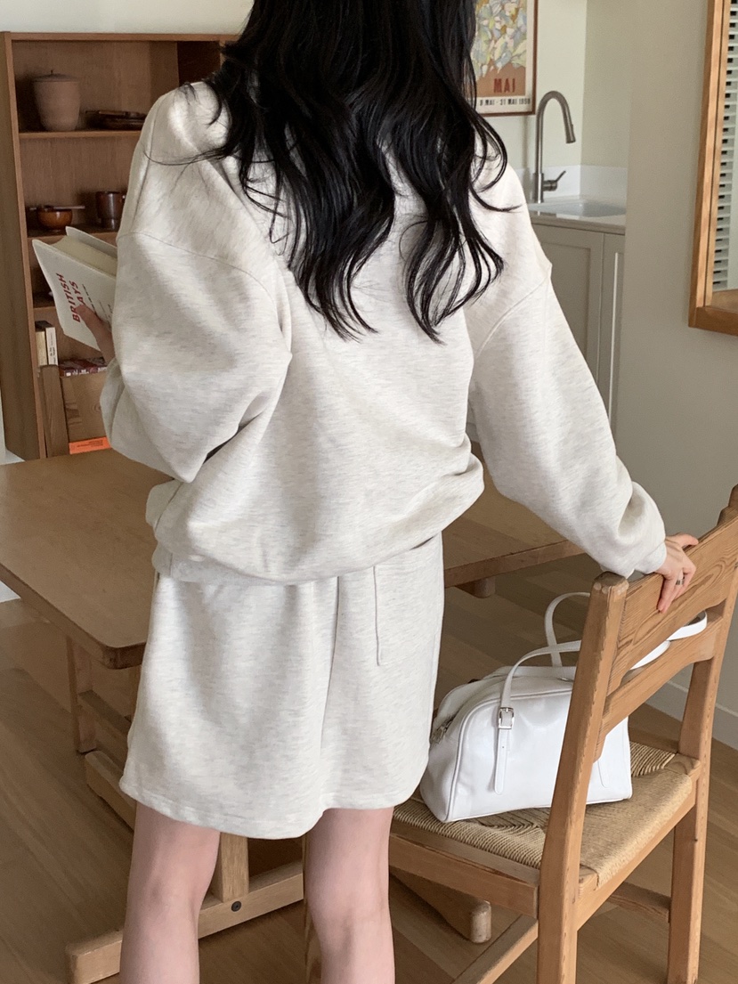 BOUND.A韓國代購㊣女裝新款時尚職業休閑25秋夏熱賣套裝刺繡BOUND.A套裝