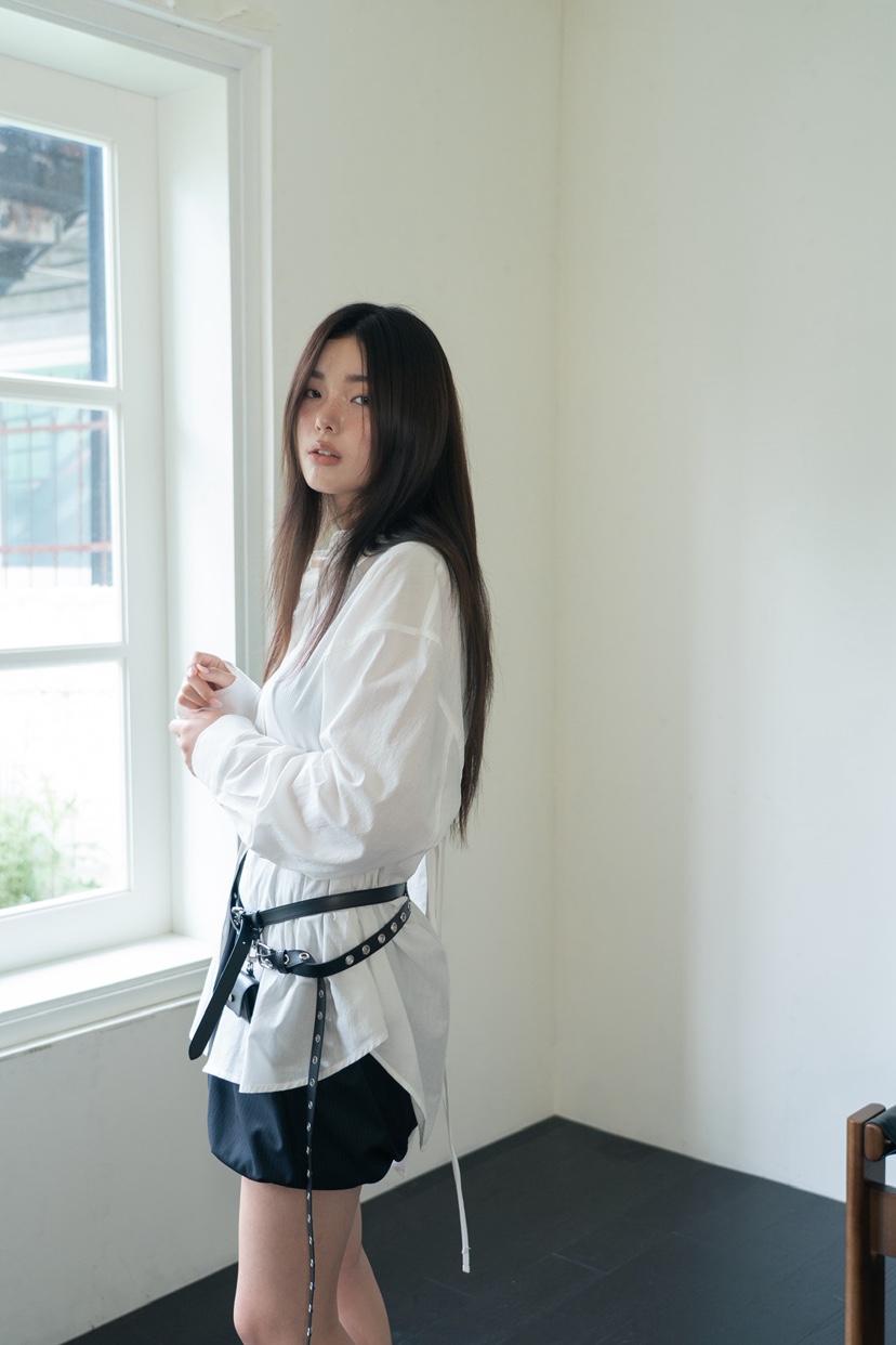 UNBOUND東大門㊣實拍女裝新款25秋夏時尚職業人氣襯衫蕾絲衫UNBOUND襯衫/蕾絲衫
