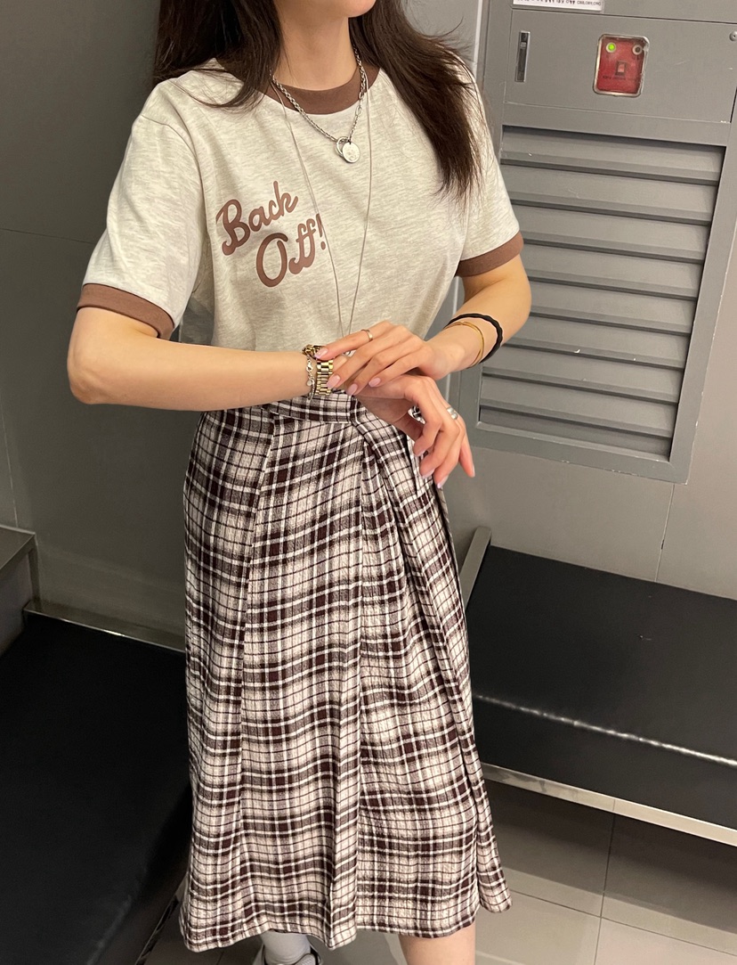 BOUND.A東大門㊣直郵女士新款25秋夏時尚真品推薦人氣熱賣T恤BOUND.AT恤