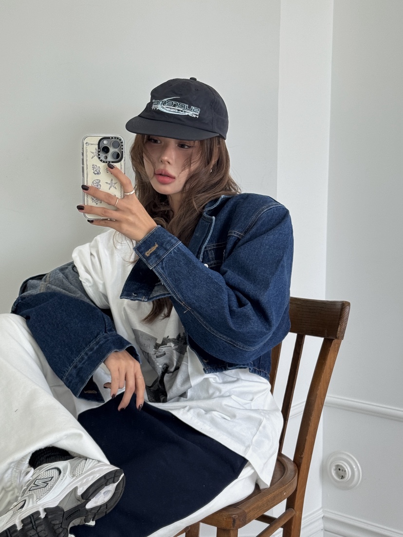 BLACK RIBBON-A東大門㊣直郵女裝新款25秋夏熱賣休閑夾克BLACK RIBBON-A夾克