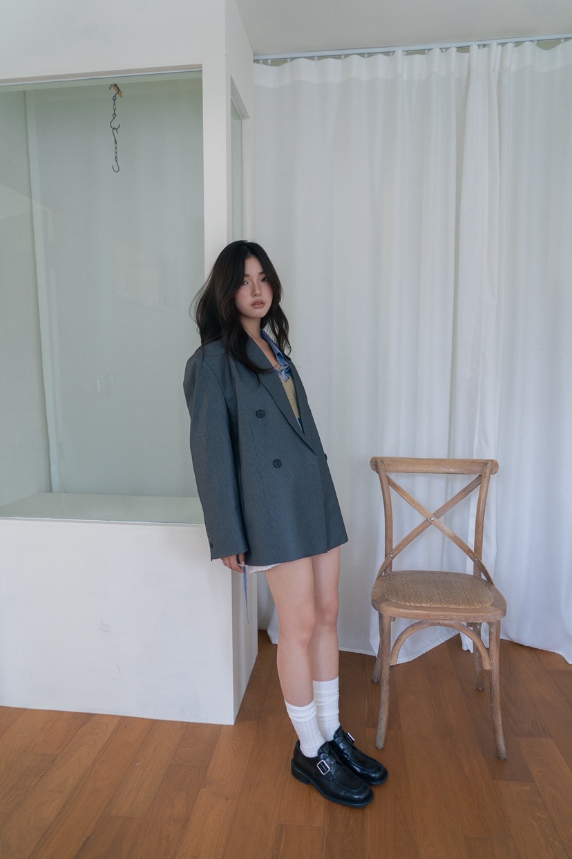 UNBOUND東大門㊣實拍女裝新款人氣推薦25秋夏職業休閑真品夾克UNBOUND夾克