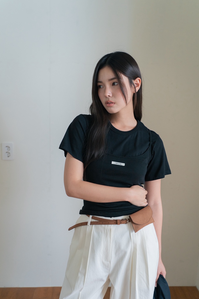 UNBOUND韓國直郵㊣女士新品真品25秋夏時尚職業推薦吊帶背心UNBOUND吊帶/背心