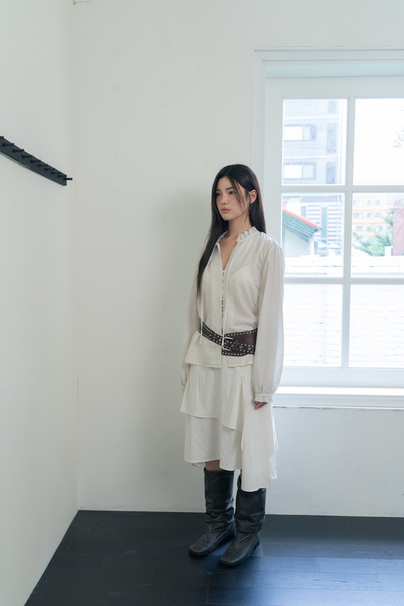 UNBOUND東大門㊣實拍女士新品休閑熱賣職業人氣25秋夏襯衫蕾絲衫UNBOUND襯衫/蕾絲衫