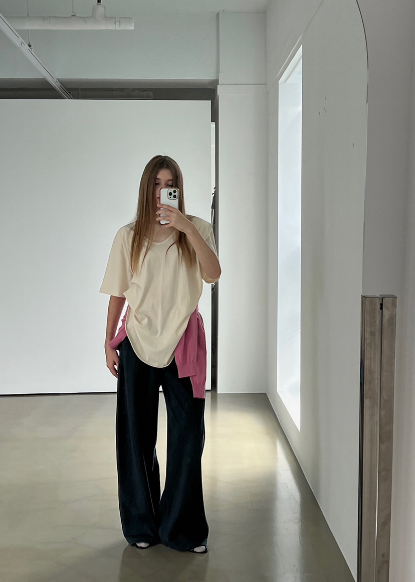 ANOTHER AVENUE韓國代購㊣女裝新品推薦職業25秋夏真品T恤ANOTHER AVENUET恤