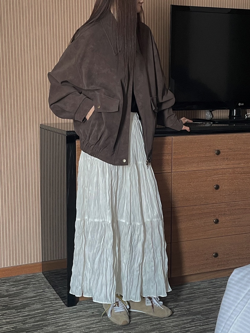 ONDO-P韓國直郵㊣女裝新款25秋夏推薦熱賣真品職業休閑長裙ONDO-P長裙