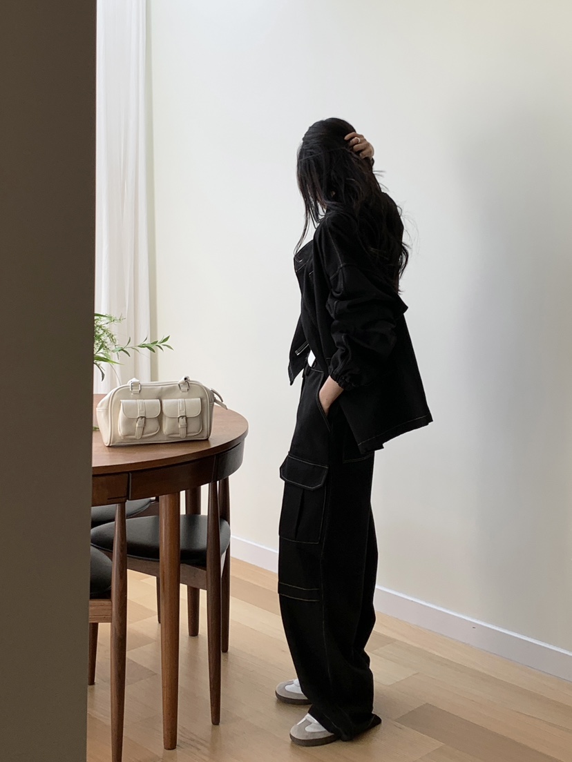 BOUND.A韓國代購㊣女士新款熱賣25秋夏職業人氣推薦真品夾克BOUND.A夾克