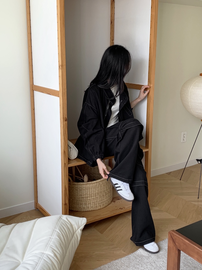 BOUND.A韓國代購㊣女士新款熱賣25秋夏職業人氣推薦真品夾克BOUND.A夾克
