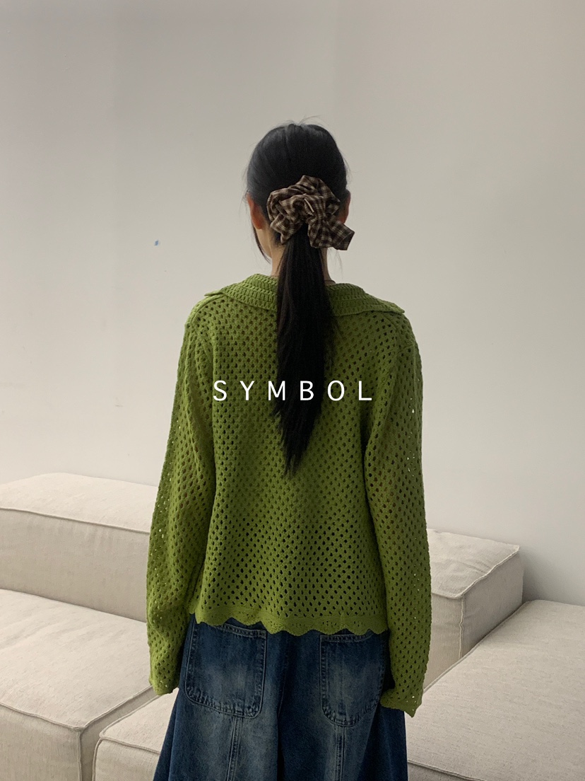 SYMBOL東大門㊣直郵女士新款25秋夏熱賣推薦時尚人氣針織衫SYMBOL針織衫