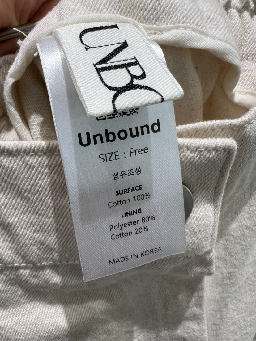 UNBOUND韓國代購㊣女士新品人氣時尚熱賣推薦25秋夏休閑休閑褲UNBOUND休閑褲