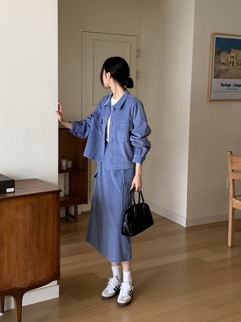 BOUND.A東大門㊣實拍女裝新品推薦休閑時尚人氣半身裙中短裙BOUND.A半身裙/中短裙