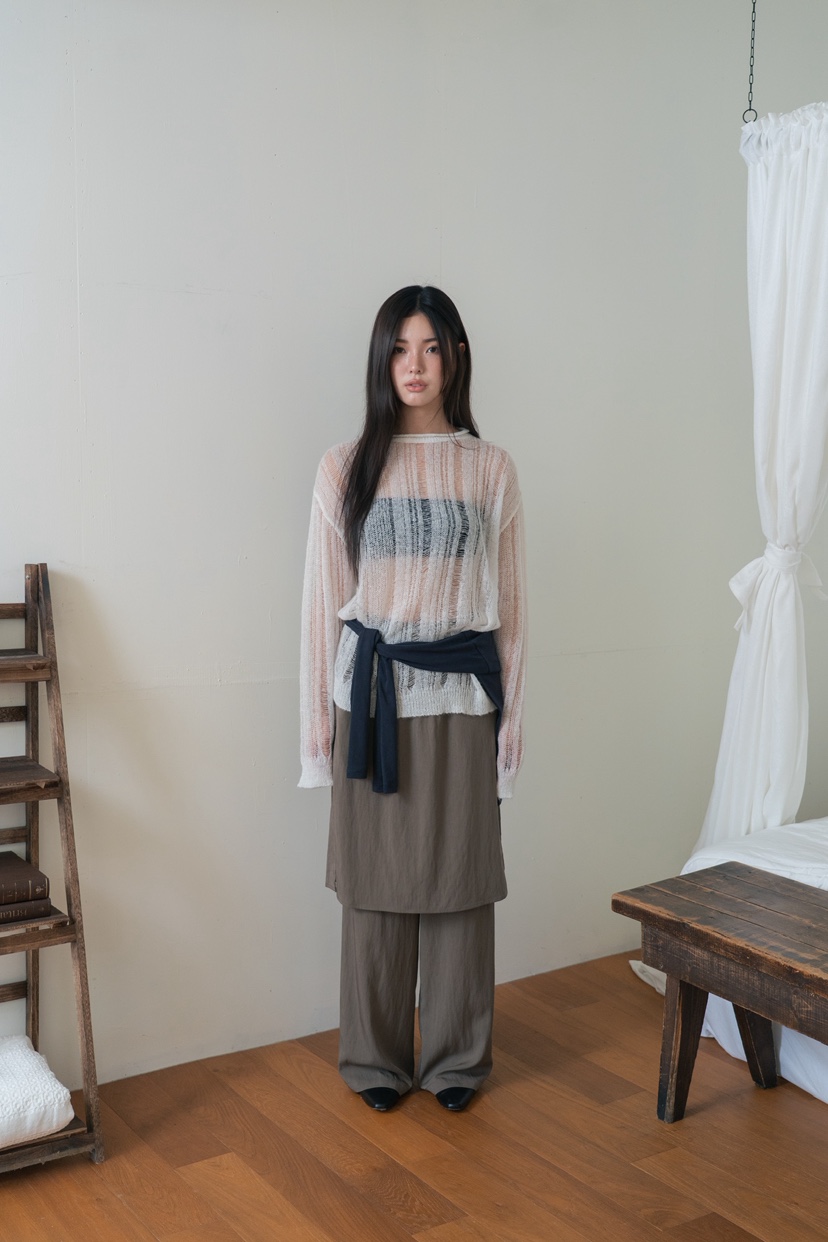 UNBOUND東大門㊣直郵女士新品人氣時尚25秋夏熱賣職業休閑裙褲UNBOUND裙褲