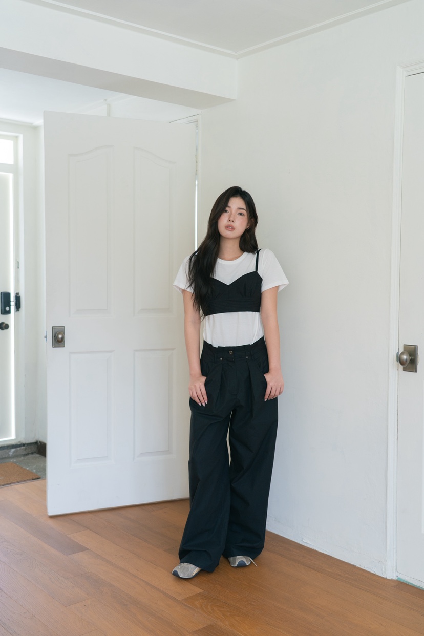 UNBOUND東大門㊣代購女裝新款推薦休閑真品熱賣25秋夏休閑褲UNBOUND休閑褲
