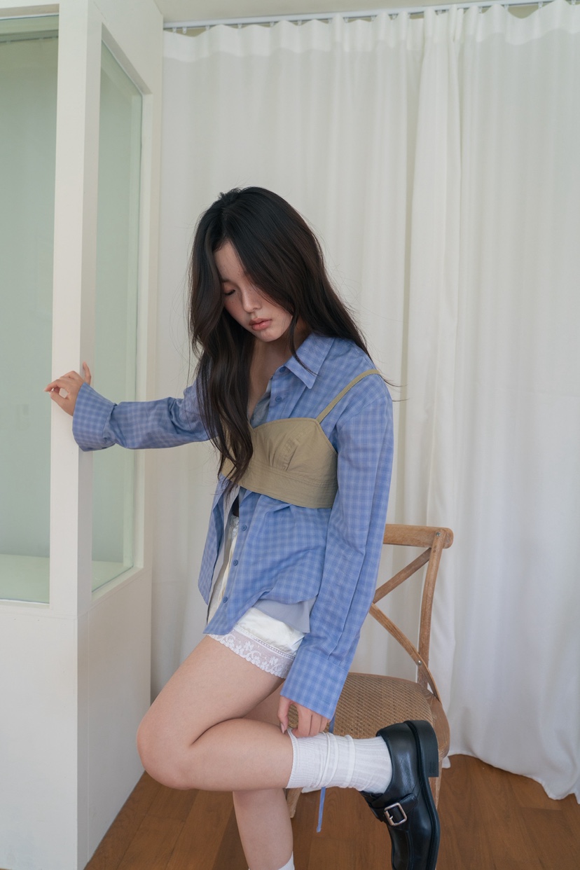 UNBOUND東大門㊣直郵女裝新款時尚真品推薦休閑職業襯衫蕾絲衫UNBOUND襯衫/蕾絲衫