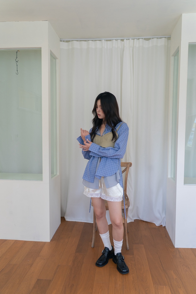 UNBOUND東大門㊣直郵女裝新款時尚真品推薦休閑職業襯衫蕾絲衫UNBOUND襯衫/蕾絲衫