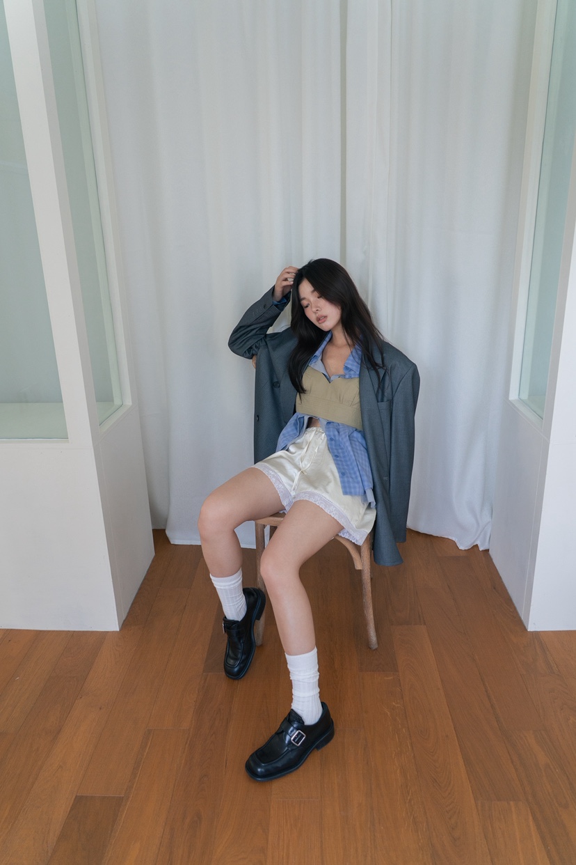 UNBOUND東大門㊣直郵女裝新款時尚真品推薦休閑職業襯衫蕾絲衫UNBOUND襯衫/蕾絲衫