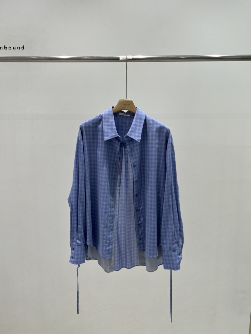 UNBOUND東大門㊣直郵女裝新款時尚真品推薦休閑職業襯衫蕾絲衫UNBOUND襯衫/蕾絲衫圖色1