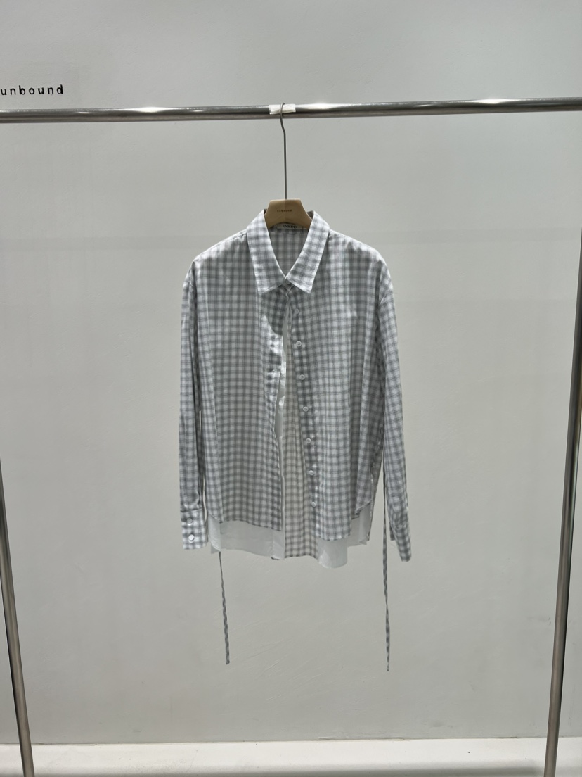 UNBOUND東大門㊣直郵女裝新款時尚真品推薦休閑職業襯衫蕾絲衫UNBOUND襯衫/蕾絲衫圖色2
