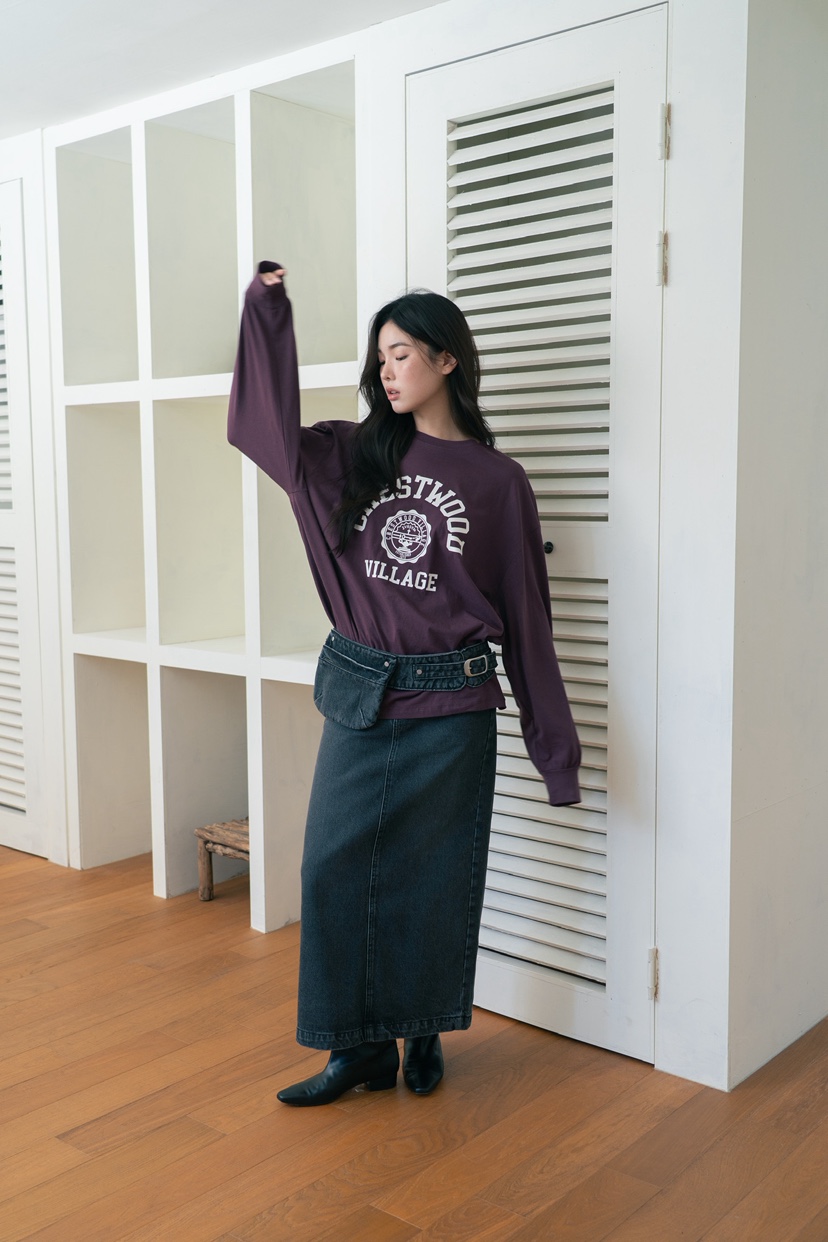 UNBOUND東大門㊣代購女士新款時尚推薦人氣真品職業長袖T恤UNBOUND長袖T恤