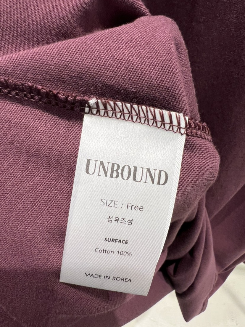 UNBOUND東大門㊣代購女士新款時尚推薦人氣真品職業長袖T恤UNBOUND長袖T恤
