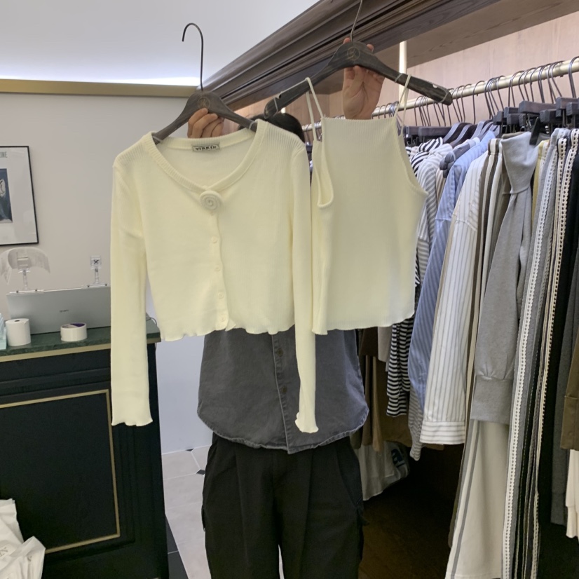 VIRKIN東大門㊣直郵女裝新款時尚推薦25秋夏真品熱賣套裝套裝VIRKIN套裝圖色1