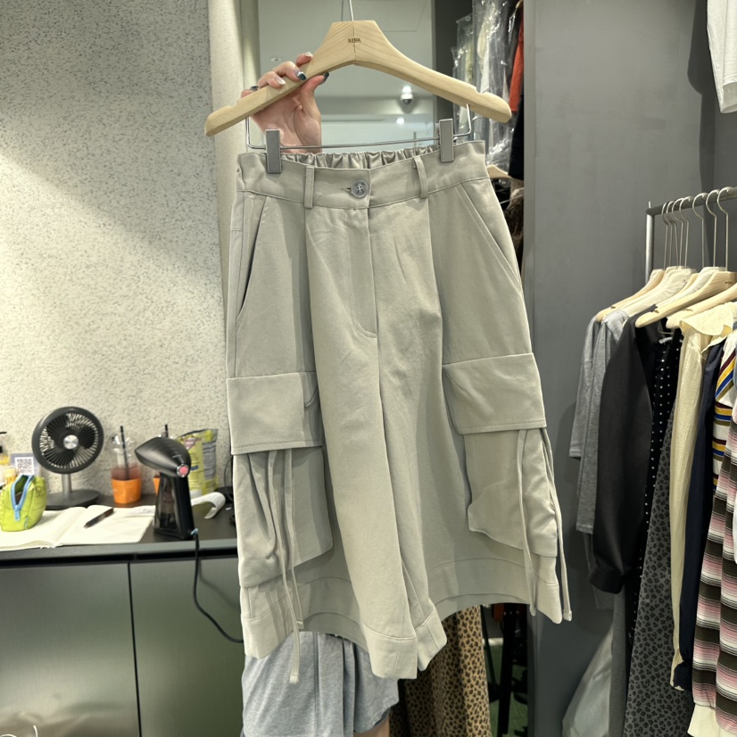 AMOEBA韓國代購㊣女士新品時尚人氣真品職業休閑熱賣25秋夏短褲AMOEBA短褲