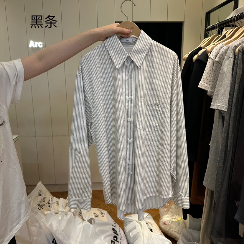 ARC東大門㊣實拍女士新品推薦時尚職業真品熱賣人氣襯衫蕾絲衫ARC EN CIEL襯衫/蕾絲衫圖色4