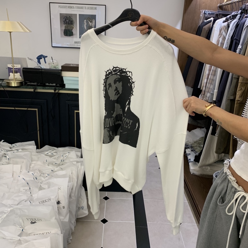 VIRKIN韓國代購㊣女裝新品時尚真品推薦熱賣休閑職業25秋夏衛衣VIRKIN衛衣