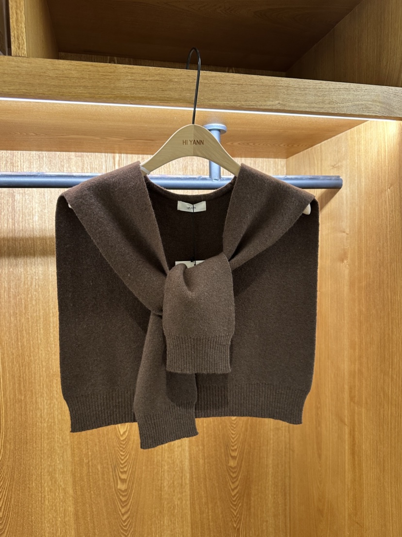 HI YANN韓國直郵㊣女士新品25秋夏休閑熱賣真品圍巾披肩披肩HI YANN圍巾/披肩圖色3